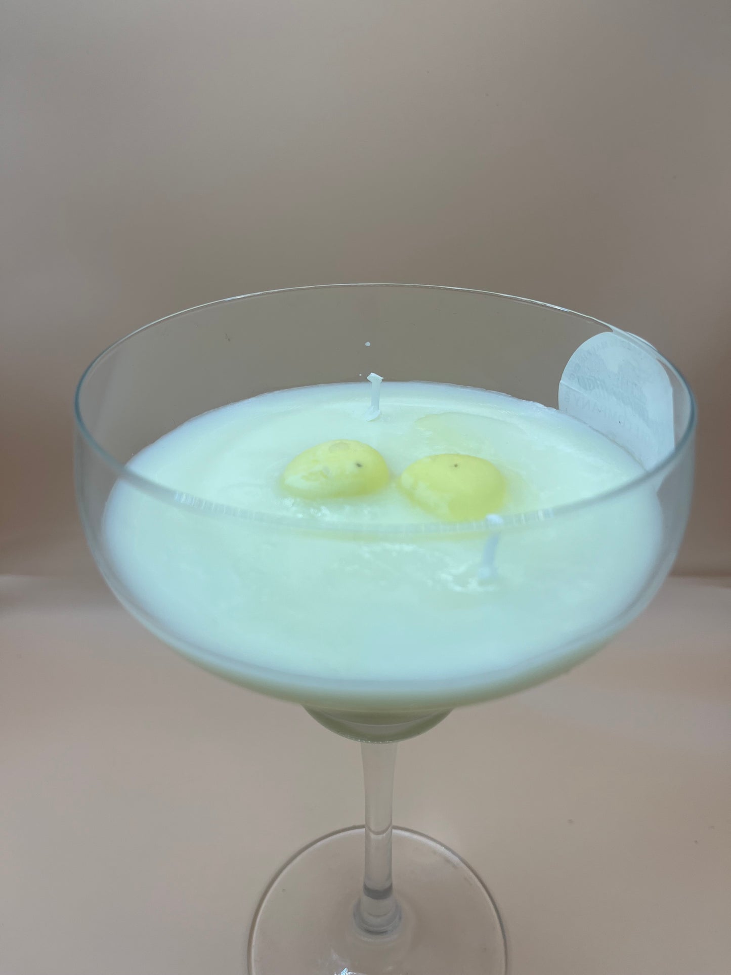 Lemon Drop Martini Candle