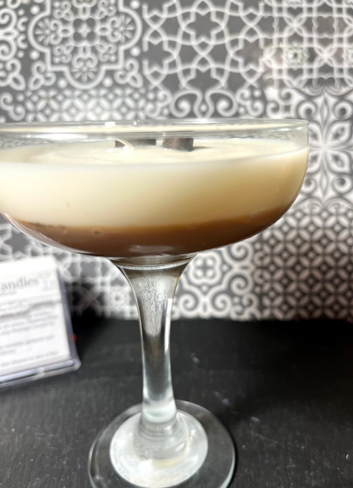 Espresso martini candle