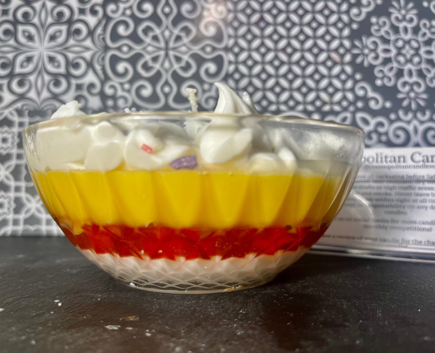 Trifle candle